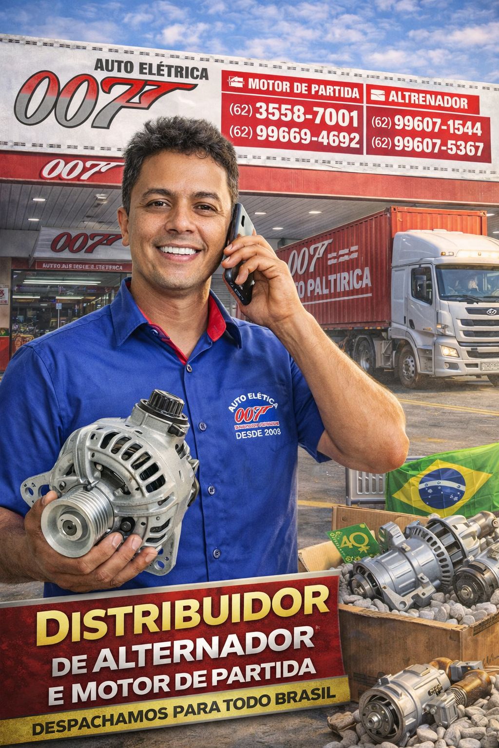 Auto Elétrica 007 — Loja em Goiânia